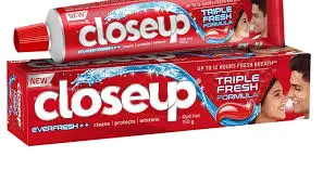 Closeup Triple Fresh Formula 120g