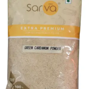 Sarva Green Cardamom Powder 100gm