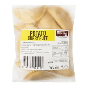FoodCrumz Potato Curry Puff/Epok-Epok Kentang 500g