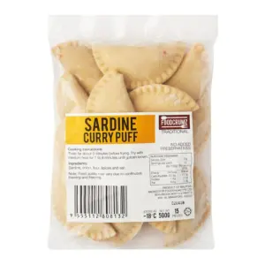 FoodCrumz Sardine Curry Puff/Epok-Epok Sardin 500g