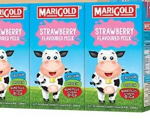 MARIGOLD Strawberry Flavoured Milk 6x200ml