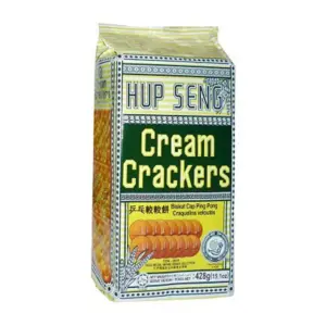 Hup Seng Cream Crackers biscuits 428gm