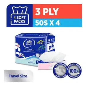 Vinda Soft Pack Facial Tissue (S Size)
