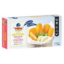 DODO Breaded Prawn Flv Fingers 200gm