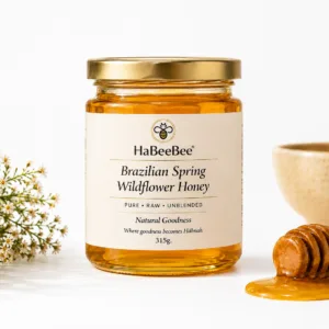 HaBeeBee Brazilian Spring Wildflower Honey 315gm